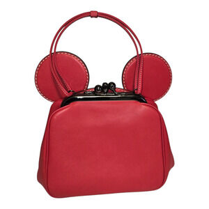 Coach x Disney x Keith Haring Mickey Mouse Ears Bag Kisslock Red LIMITED SEE